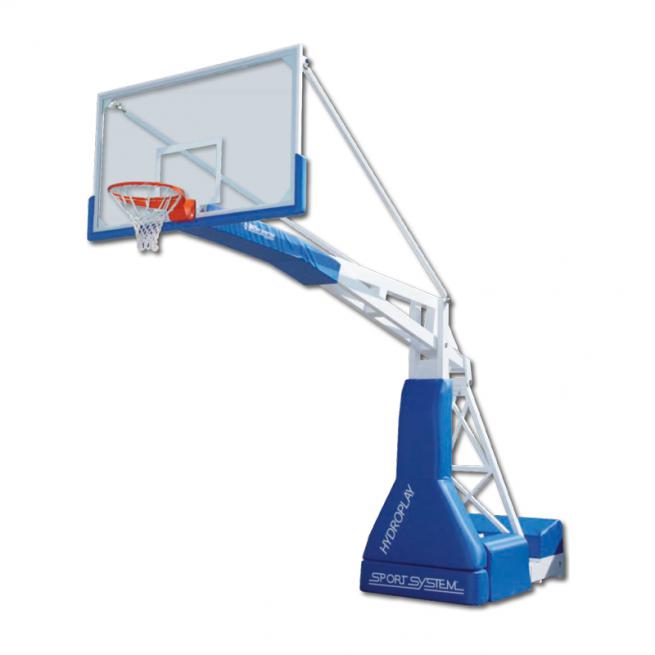 HYDROPLAY OFFICIAL PROFESSIONAL PORTABLE BASKETBALL BACKSTOP