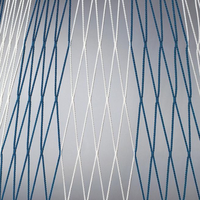 TOURNAMENT GOAL NET /TWO COLOURS/ - 3,00X2,00 M, PP 4,0MM, 80/100 (3)