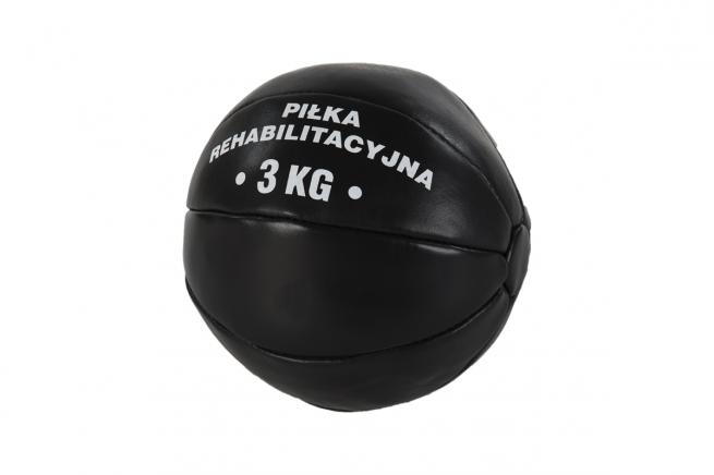 NATURAL LEATHER MEDICINE BALL
