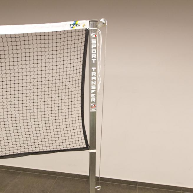 Badminton posts fixed in ground socket