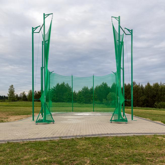 TRAINING CAGE FOR DISCUS AND HAMMER THROW